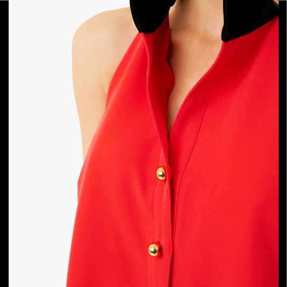 NWOT ❣️ Red Jagger Halter Top XS - Picture 7 of 11